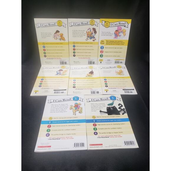 My First I Can Read & Ready To Read Beginner Book Bundle - 11 Learn To Read Book - Picture 3 of 7